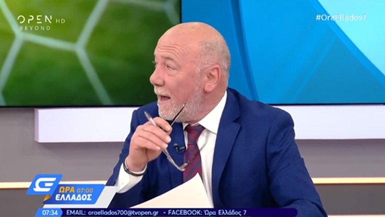 ΚΛΑΜΑ: Ο Μένιος Σακελλαρόπουλος εκτοξεύει θεϊκό «μαργαριτάρι»